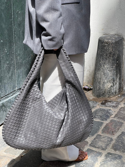 DORIN |  Trendy gevlochten handtas