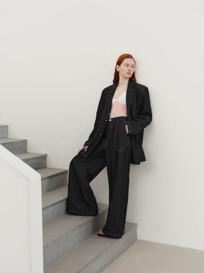 Casual | vintage denimblazer