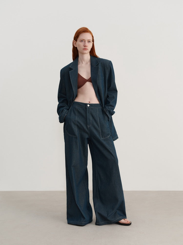 Casual | vintage denimblazer