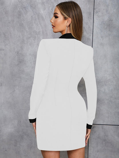 Blazer | Elegante V-hals jurk