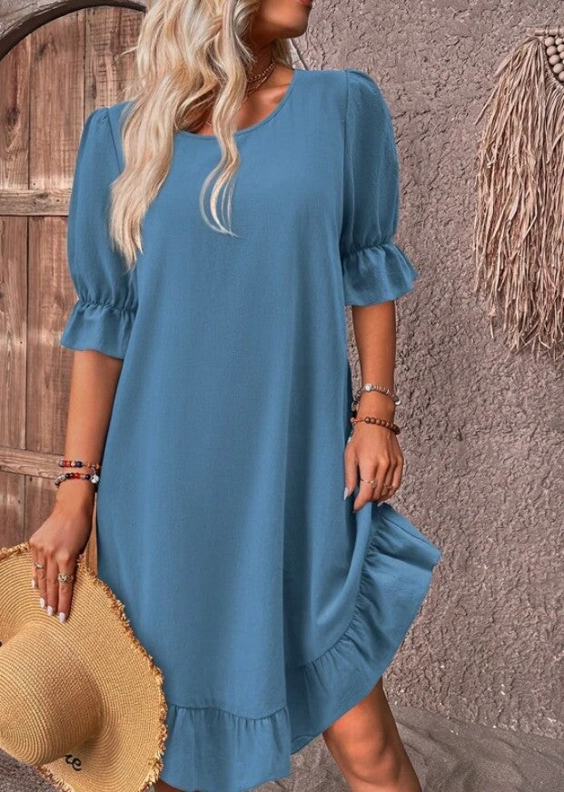 Sophie™ | Zomerjurk met ruches