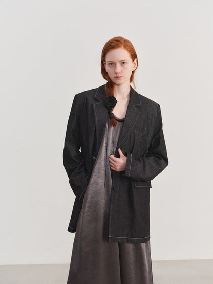 Casual | vintage denimblazer