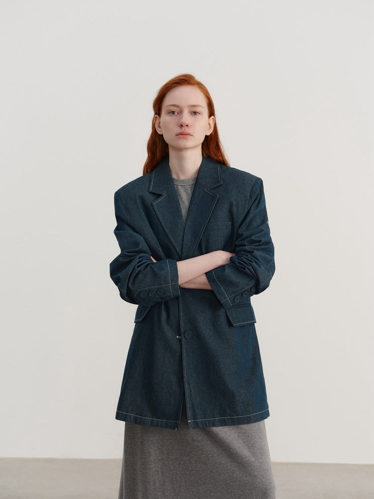 Casual | vintage denimblazer