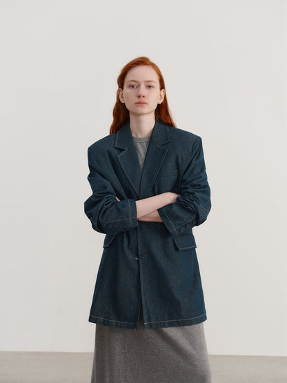 Casual | vintage denimblazer