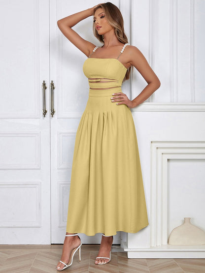 Halsy | Mouwloze Top & Lange Rok Set