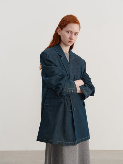 Casual | vintage denimblazer