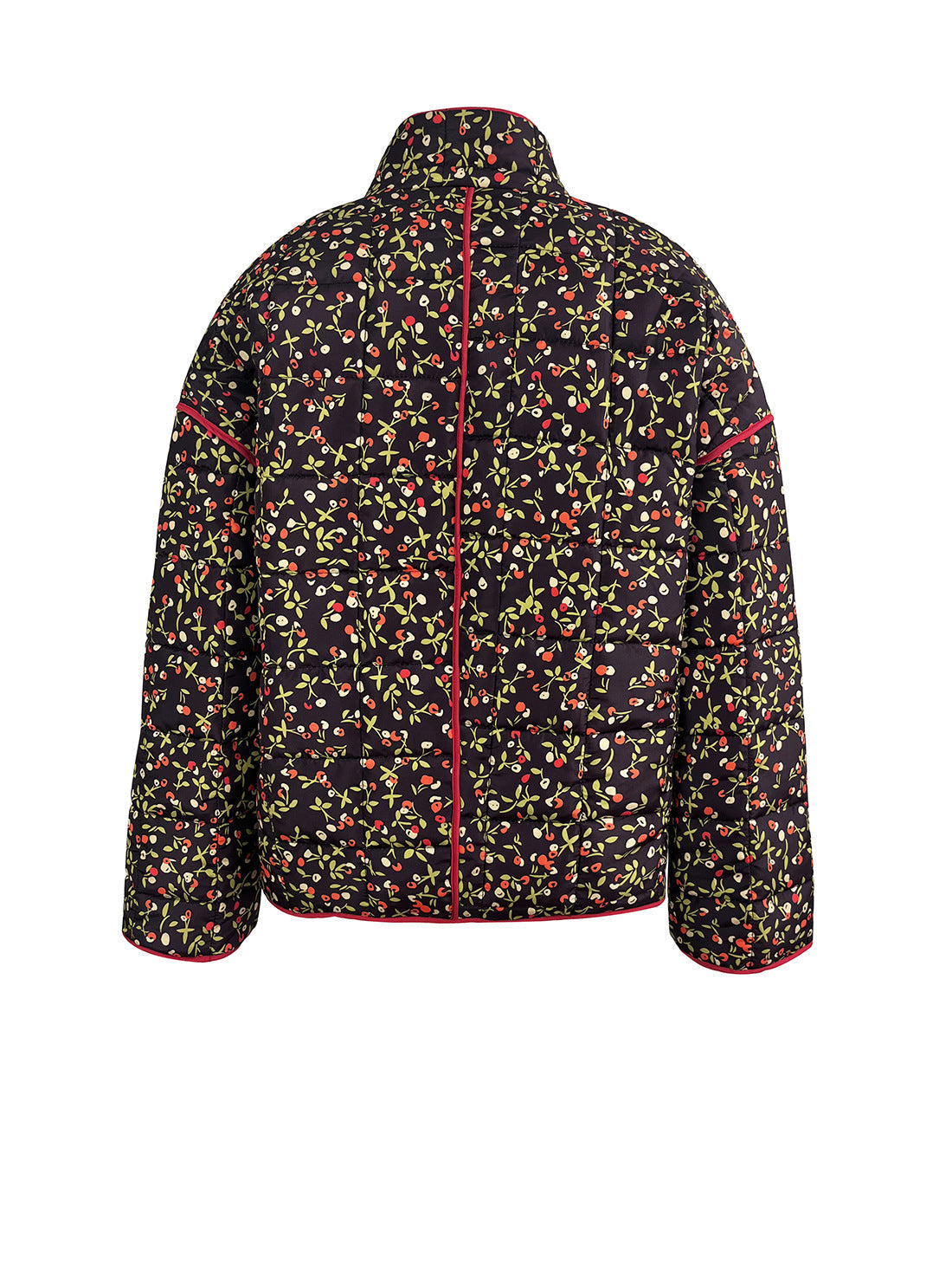 Katoenen bloemenprint jack