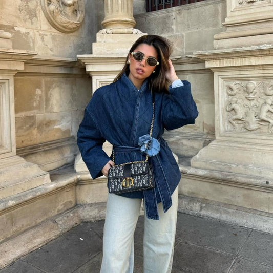 Denim | veter revers jasje