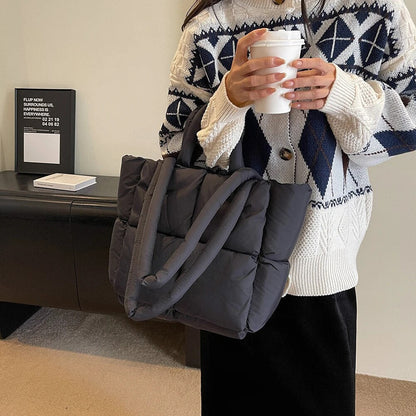 KRISTYNN | Puffy EcoToteBag – Trendy & Functionele Eyecatcher