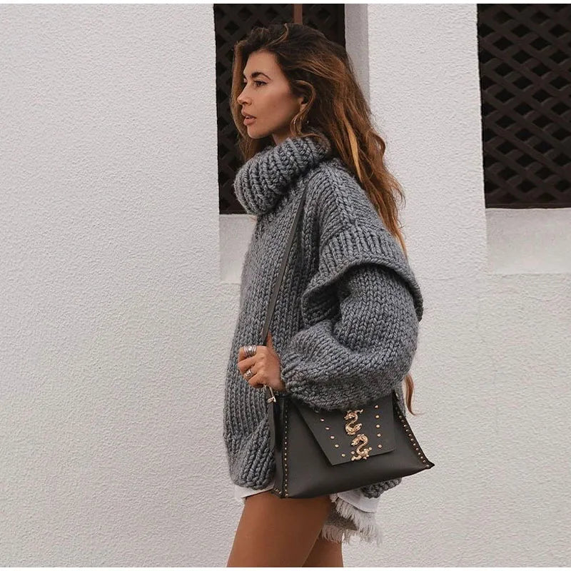 Lila | Oversized trui