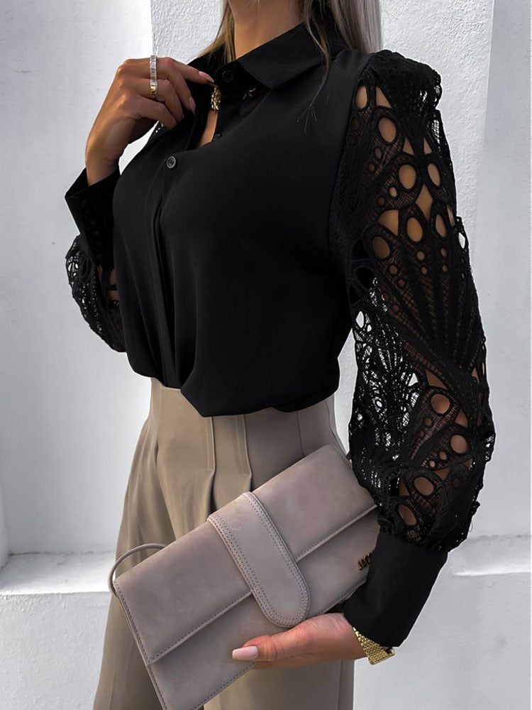 Laila | Zijdezachte damesblouse