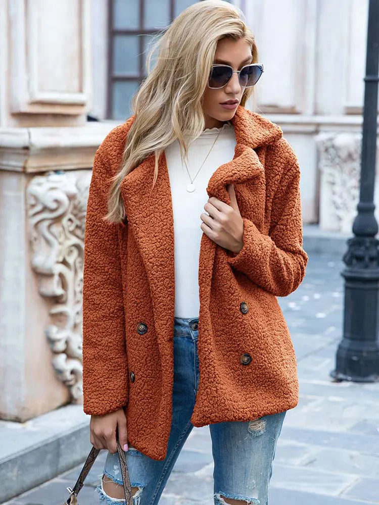Sanne™ | Faux Fur Jas