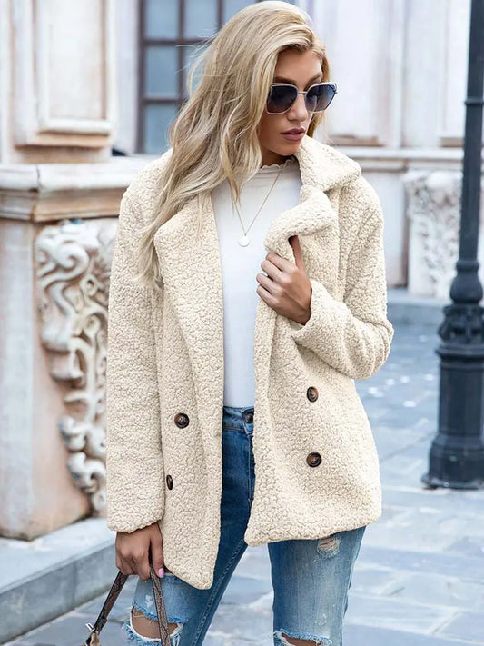 Sanne™ | Faux Fur Jas