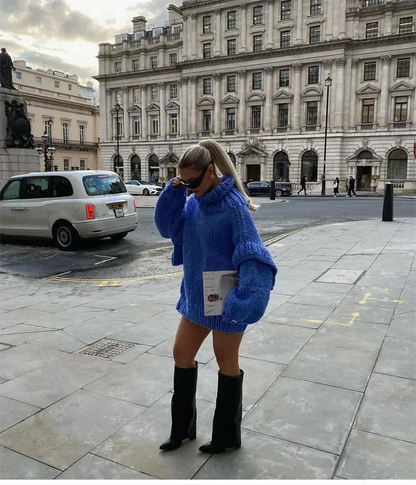 Lila | Oversized trui