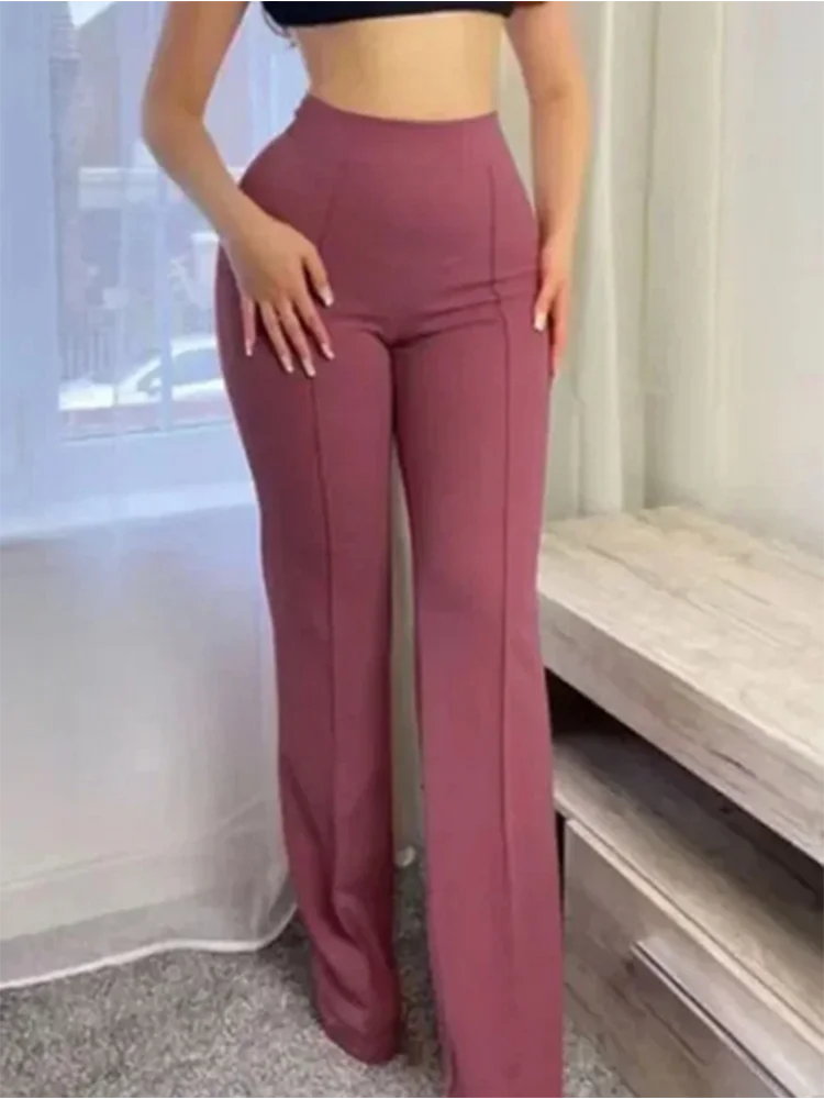Verdi | Slim-Fit Bell-Bottom Broek