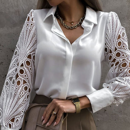Laila | Zijdezachte damesblouse