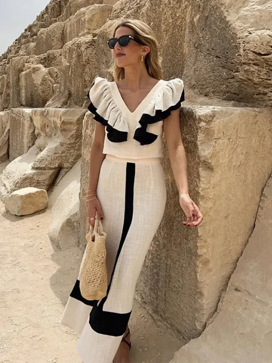 Maya | Elegante Tweedelige Set