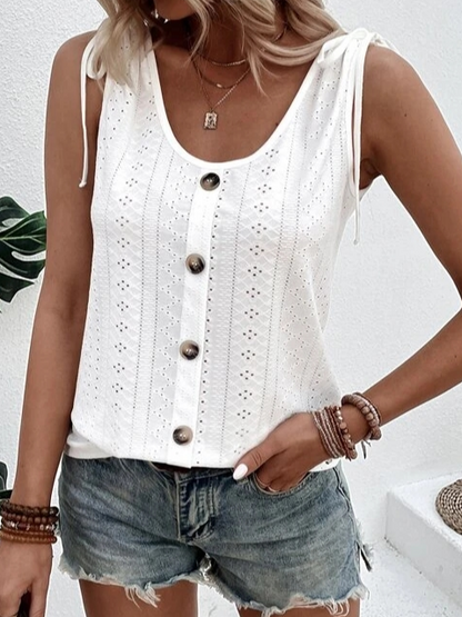 Clara™ | Mouwloze Zomertop voor Vrouwen