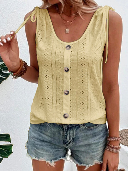 Clara™ | Mouwloze Zomertop voor Vrouwen