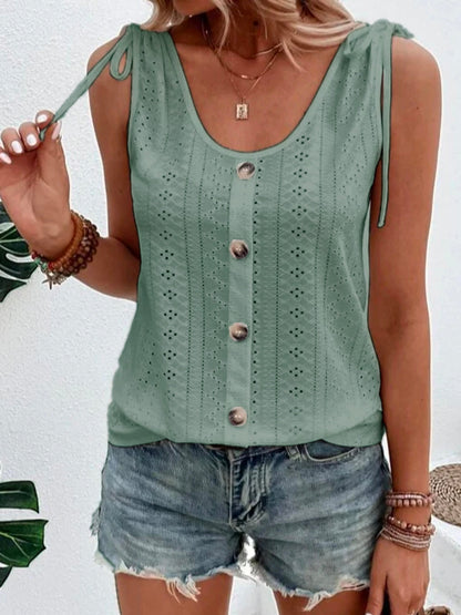 Clara™ | Mouwloze Zomertop voor Vrouwen