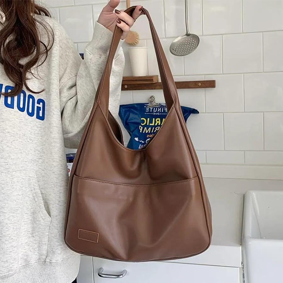 THEONI | Luxe Leren Hobo Bag
