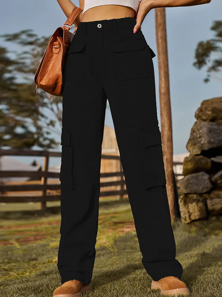 Utility | Denim Cargo Broek