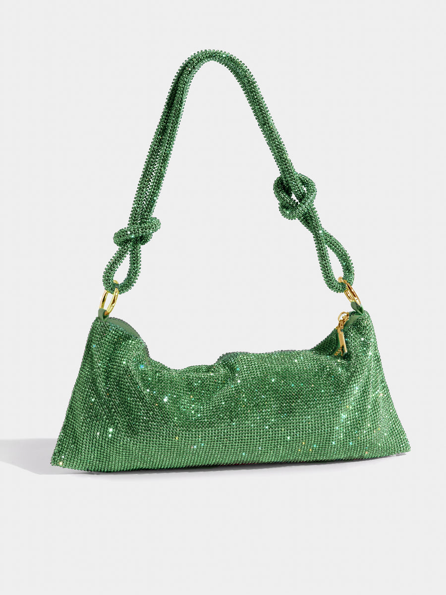 SOPHIA | Luxe Glanzende Tas met Kettingdetail