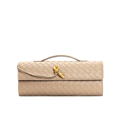 MAISA | Luxe Geweven Schoudertas met Tijdloos Design