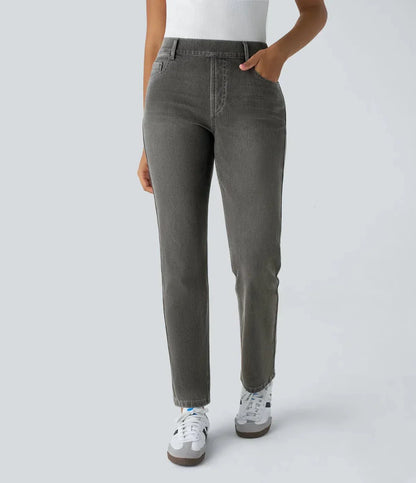 ComfortFit™ | Elastische & Comfortabele Broek Met Hoge Taille