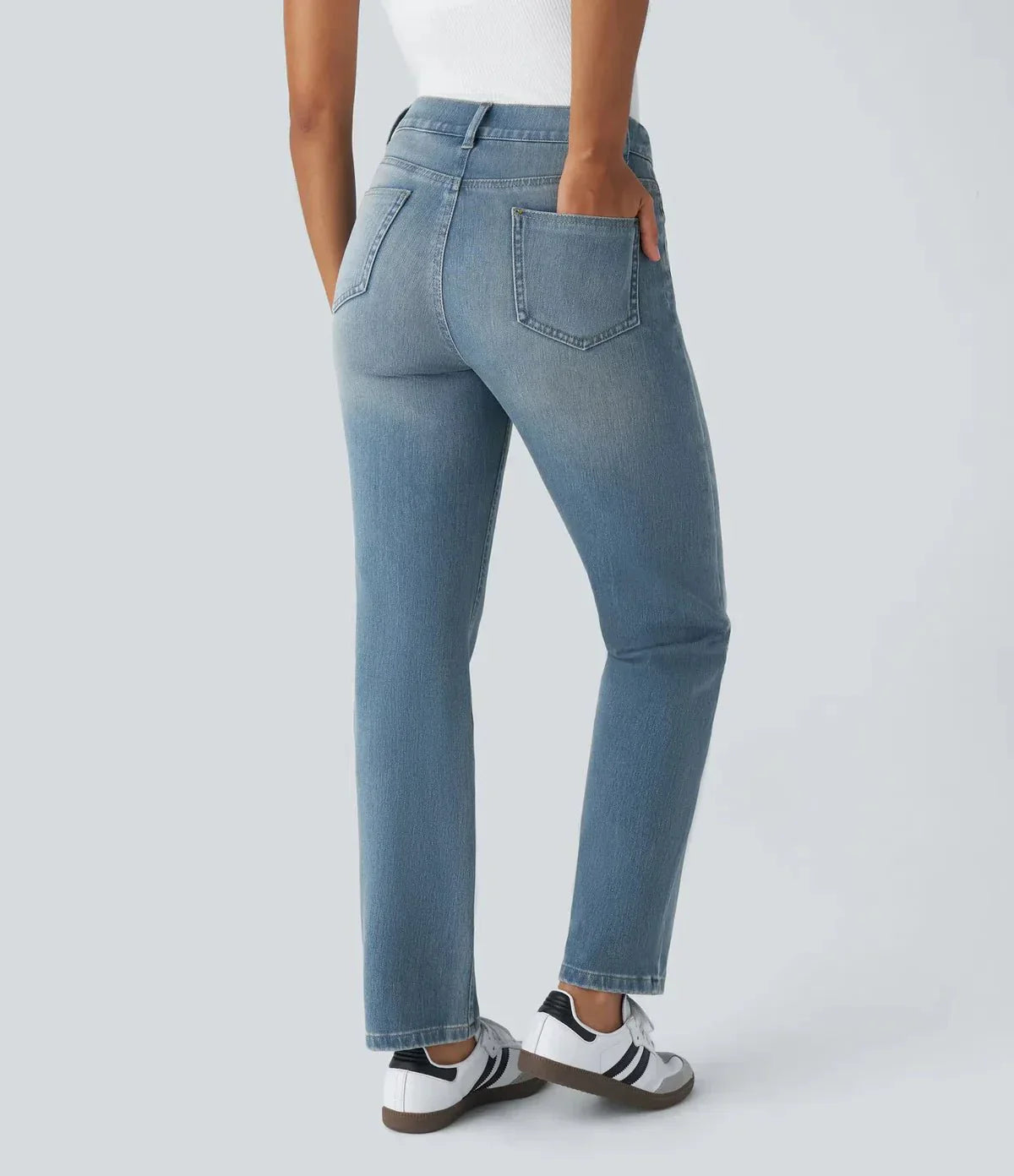ComfortFit™ | Elastische & Comfortabele Broek Met Hoge Taille