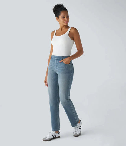 ComfortFit™ | Elastische & Comfortabele Broek Met Hoge Taille
