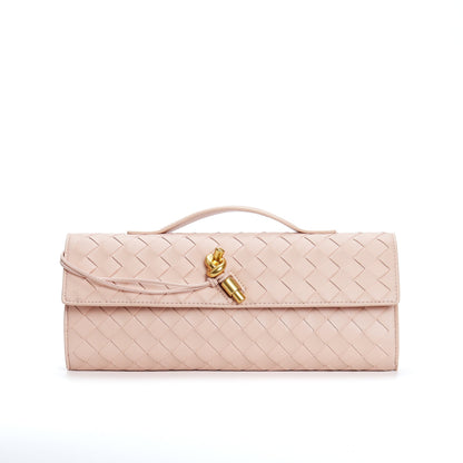 MAISA | Luxe Geweven Schoudertas met Tijdloos Design