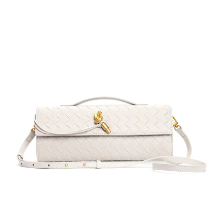 MAISA | Luxe Geweven Schoudertas met Tijdloos Design
