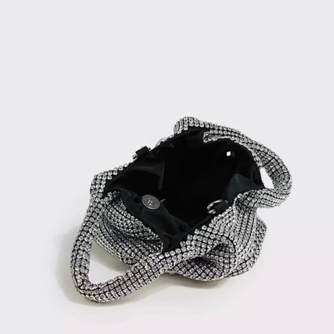 MIRELA | Glamoureuze Mini Handtas met Strass