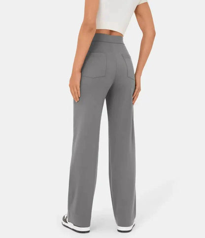 Jade | Elastische broek met hoge Taille