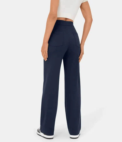 Jade | Elastische broek met hoge Taille