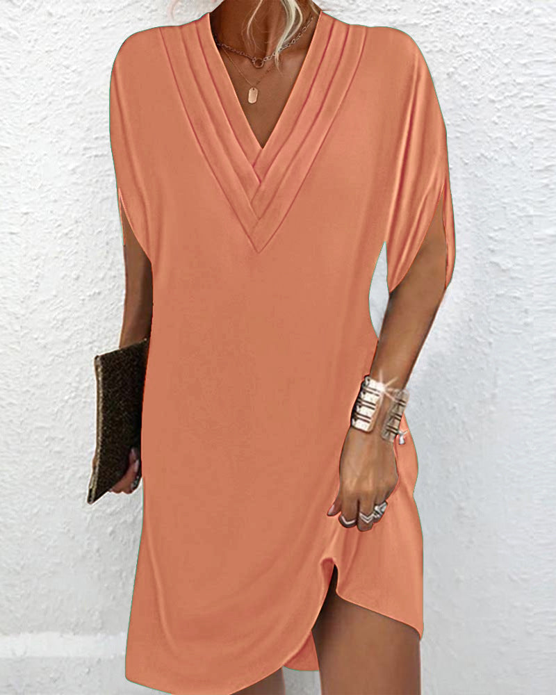 Anna™ | Elegante Jurk met V-Hals