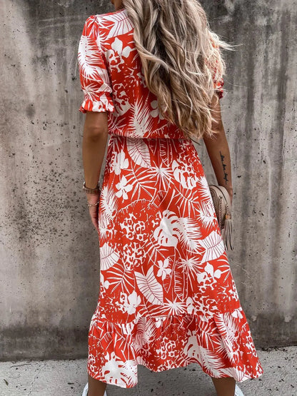 Naila™ | Elegante Bloemenjurk