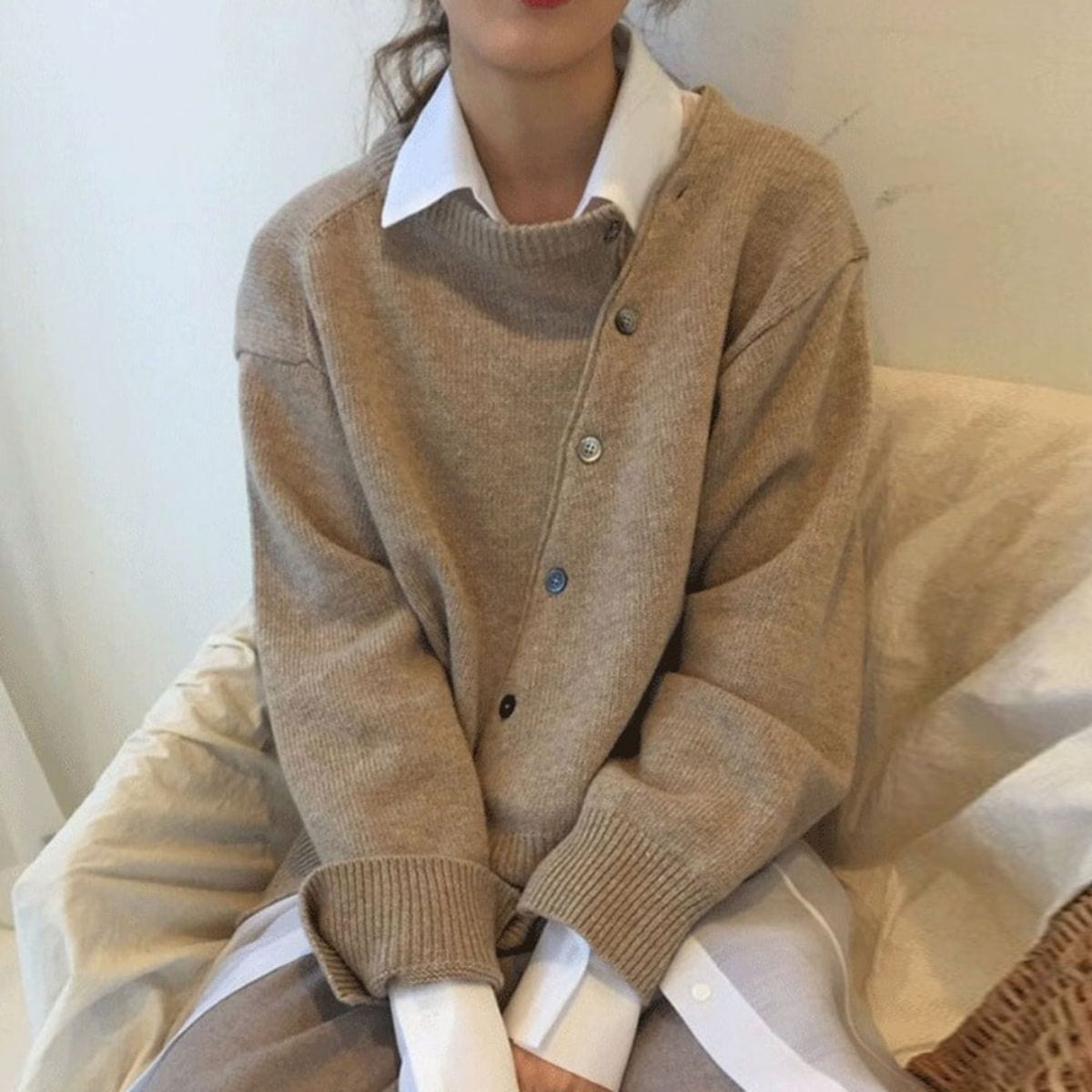 Damino | Wollen oversized trui