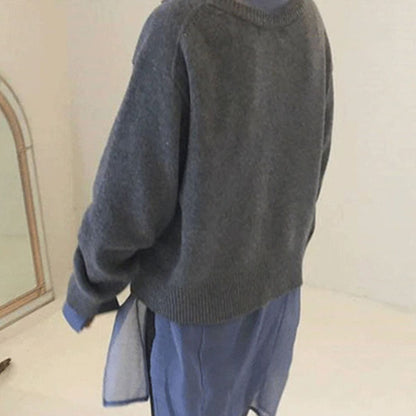 Damino | Wollen oversized trui