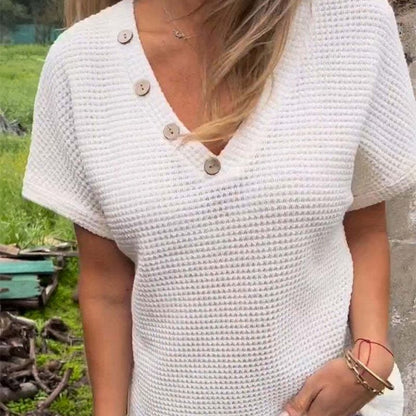 CozyChic™ | Top met korte mouwen