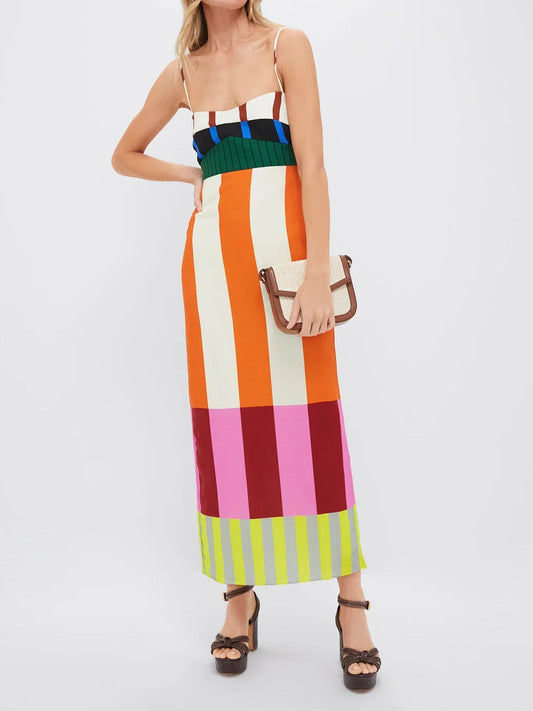 Bengal | Multi Paloma Maxi Jurk
