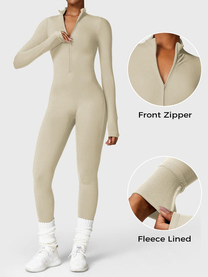Yara |  Winter fleece Jumpsuit
